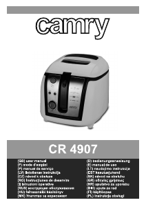 Instrukcja Camry CR 4907 Frytkownica
