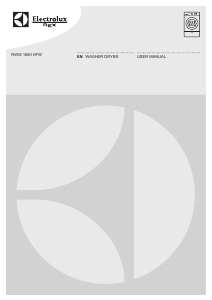 Manual Electrolux RWW1680HFW Washer-Dryer