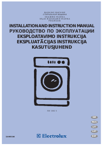 Handleiding Electrolux EW1062S Wasmachine