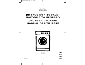Manual Electrolux EW1067F Mașină de spălat