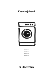 Kasutusjuhend Electrolux EW1077F Pesumasin