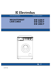 Mode d’emploi Electrolux EW1104F Lave-linge