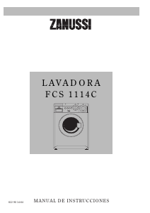 Manual de uso Electrolux EW1170C Lavadora