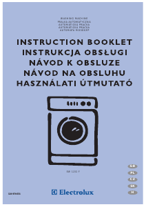 Návod Electrolux EW1232F Práčka