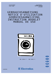 Handleiding Electrolux EW1454F Wasmachine
