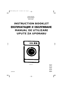 Manual Electrolux EW814F Mașină de spălat