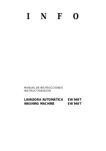 Handleiding Electrolux EW940T Wasmachine
