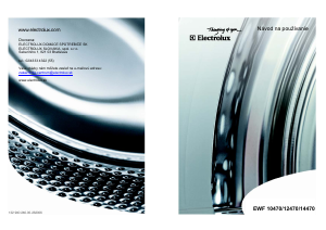 Návod Electrolux EWF10470W Práčka