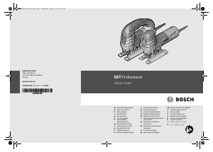 Használati útmutató Bosch GST 150 BCE Szúrófűrész
