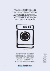 Handleiding Electrolux EWF1060 Wasmachine