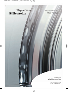Handleiding Electrolux EWF106110W Wasmachine