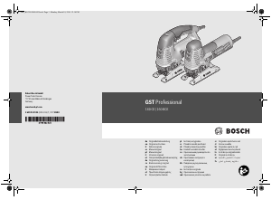 Посібник Bosch GST 160 CE Лобзик
