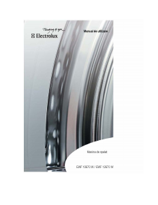 Manual Electrolux EWF10670W Mașină de spălat