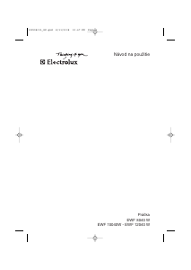 Návod Electrolux EWF12040W Práčka