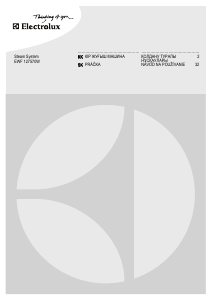 Посібник Electrolux EWF127570W Пральна машина