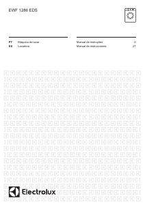 Manual de uso Electrolux EWF1286EDS Lavadora