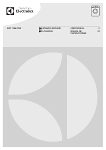 Manual de uso Electrolux EWF1286ODW Lavadora