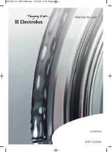 Manual de uso Electrolux EWF14280W Lavadora