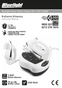 Kullanım kılavuzu Bluelight CEA-YC658A Ütü