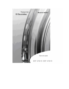 Manual Electrolux EWF14780W Mașină de spălat