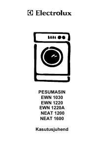Kasutusjuhend Electrolux EWN1220 Pesumasin