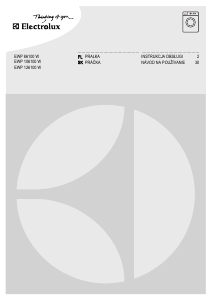 Instrukcja Electrolux EWP106100W Pralka