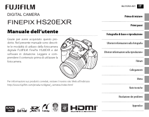 Manuale Fujifilm FinePix HS20EXR Fotocamera digitale