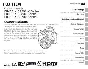 Handleiding Fujifilm FinePix S9900W Digitale camera