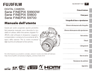 Manuale Fujifilm FinePix S9900W Fotocamera digitale