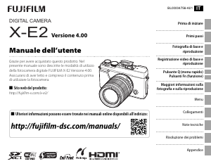 Manuale Fujifilm X-E2S Fotocamera digitale