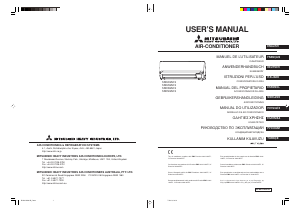 Manual de uso Mitsubishi SRK25ZM-S Aire acondicionado