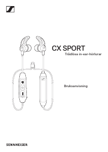 Bruksanvisning Sennheiser CX Sport Hörlurar