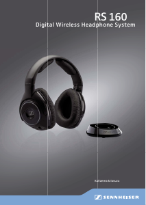 Kullanım kılavuzu Sennheiser RS 160 Kulaklık