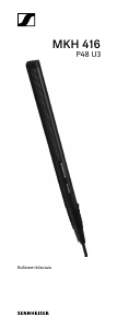 Kullanım kılavuzu Sennheiser MKH 416-P48U3 Mikrofon