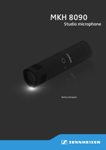 Mode d’emploi Sennheiser MKH 8090 Microphone
