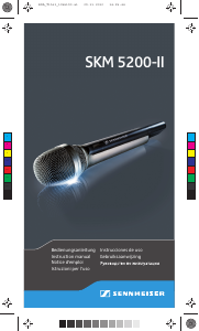 Manuale Sennheiser SKM 5200-II Microfono