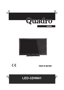 Priručnik Quadro LED-32HN41 LED televizor