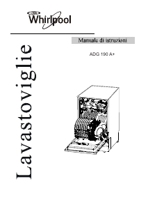 Manuale Whirlpool ADG 190 A+ Lavastoviglie