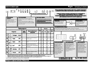 Manuale Whirlpool WP 74 Lavastoviglie