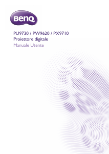 Manuale BenQ PX9710 Proiettore