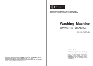 Manual Trieste TRWTL-80 Washing Machine