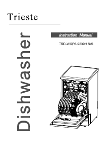 Bruksanvisning Trieste TRD-WQP8-9239H S/S Diskmaskin