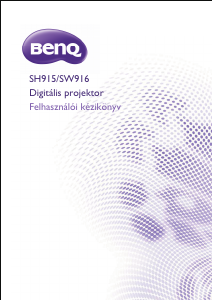 Használati útmutató BenQ SW916 Vetítő