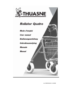 Handleiding Thuasne Quatro Rollator