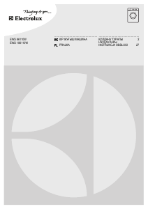 Instrukcja Electrolux EWS106110W Pralka