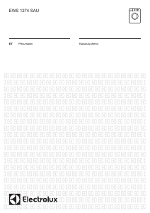 Kasutusjuhend Electrolux EWS1274SAU Pesumasin