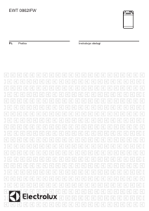 Instrukcja Electrolux EWT0862IFW Pralka