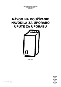 Priručnik Electrolux EWT1000 Stroj za pranje rublja