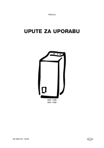 Priručnik Electrolux EWT1026 Stroj za pranje rublja