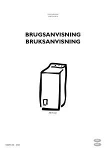 Brugsanvisning Electrolux EWT1221 Vaskemaskine